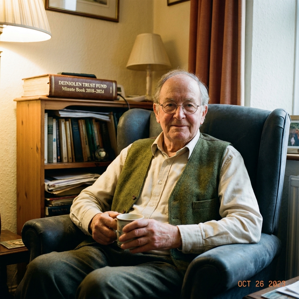 Portrait of Gwyn Oliver Jones, Trustee.
